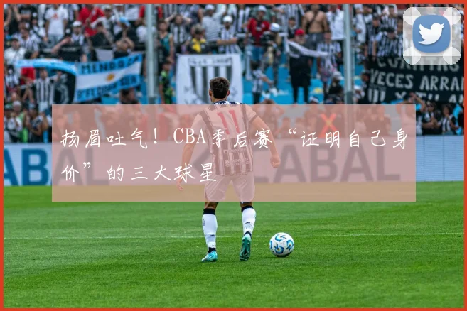 扬眉吐气！CBA季后赛“证明自己身价”的三大球星